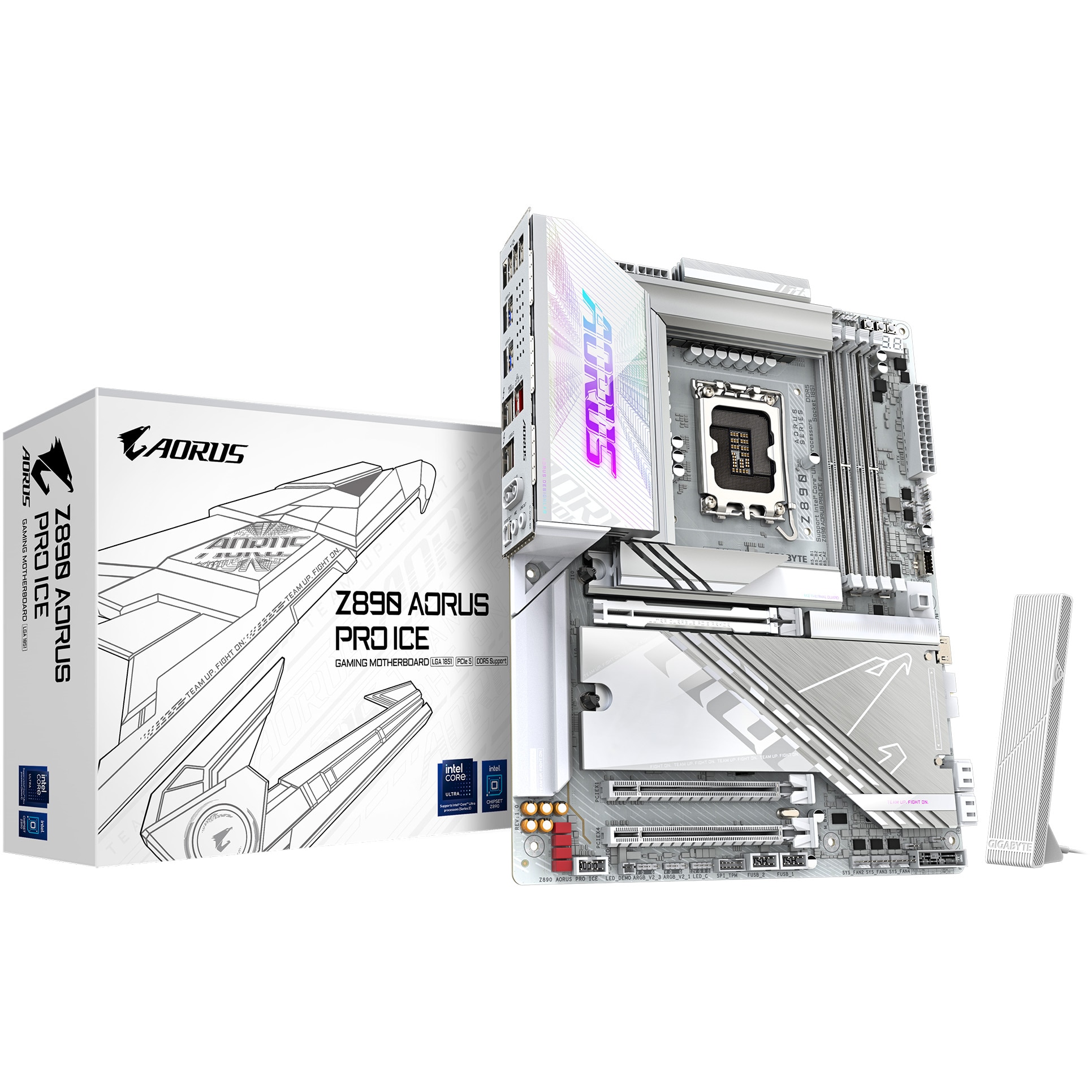 Fotografie Placa de Baza GIGABYTE Z890 AORUS PRO ICE, Socket LGA 1851