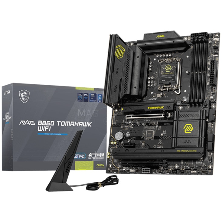 Fotografie Placa de Baza MSI MAG B860 TOMAHAWK WIFI, Socket LGA1851