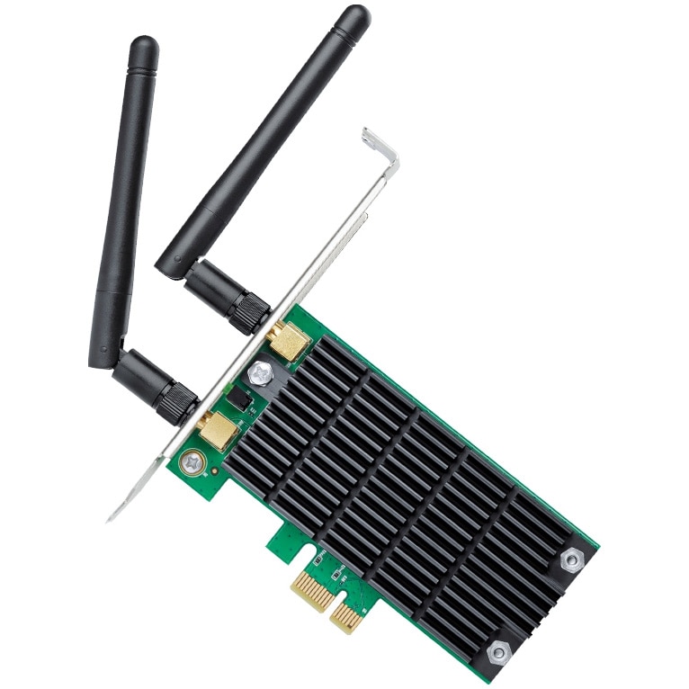 Fotografie Placa de retea wireless TP-Link Archer T4E, AC1200, Dual Band, PCI Express