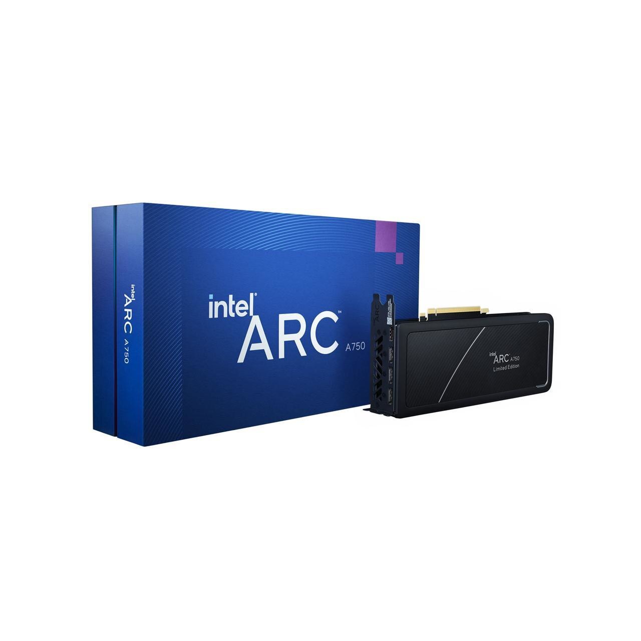 Fotografie Placa video Intel Arc A750 Limited Edition Graphics, 8GB GDDR6, 256-bit