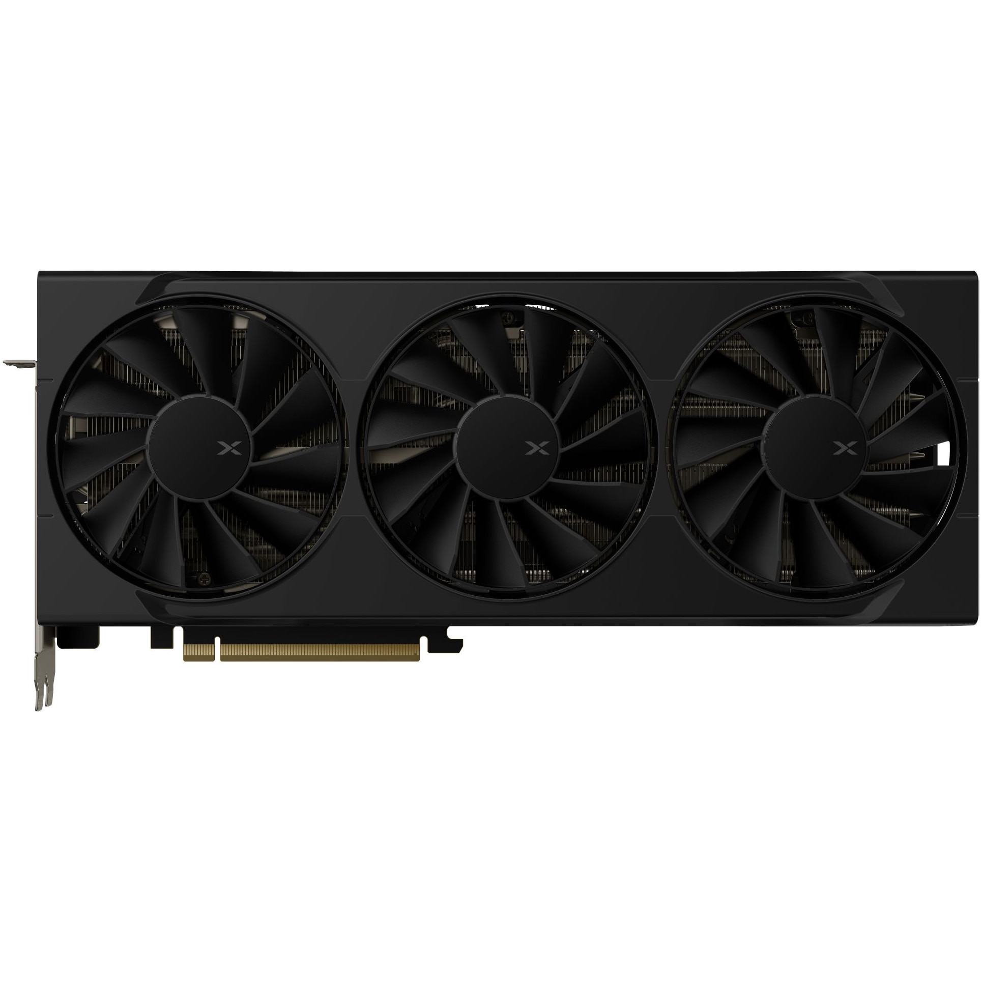 Fotografie Placa video XFX Swift AMD Radeon™ RX 9070 XT OC Gaming Edition, 16GB GDDR6, 256-bit, black box