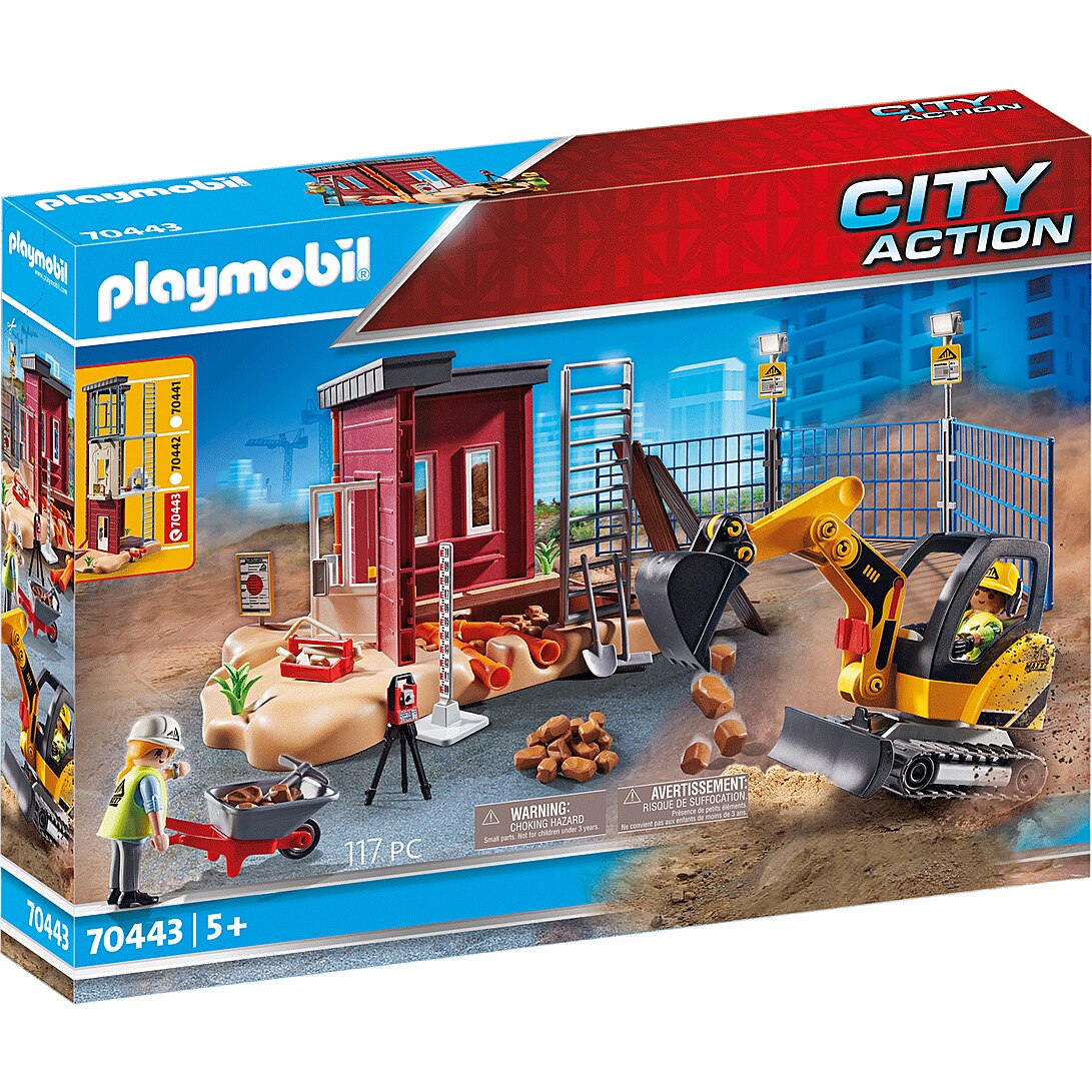 Fotografie Playmobil City Action - Excavator mic