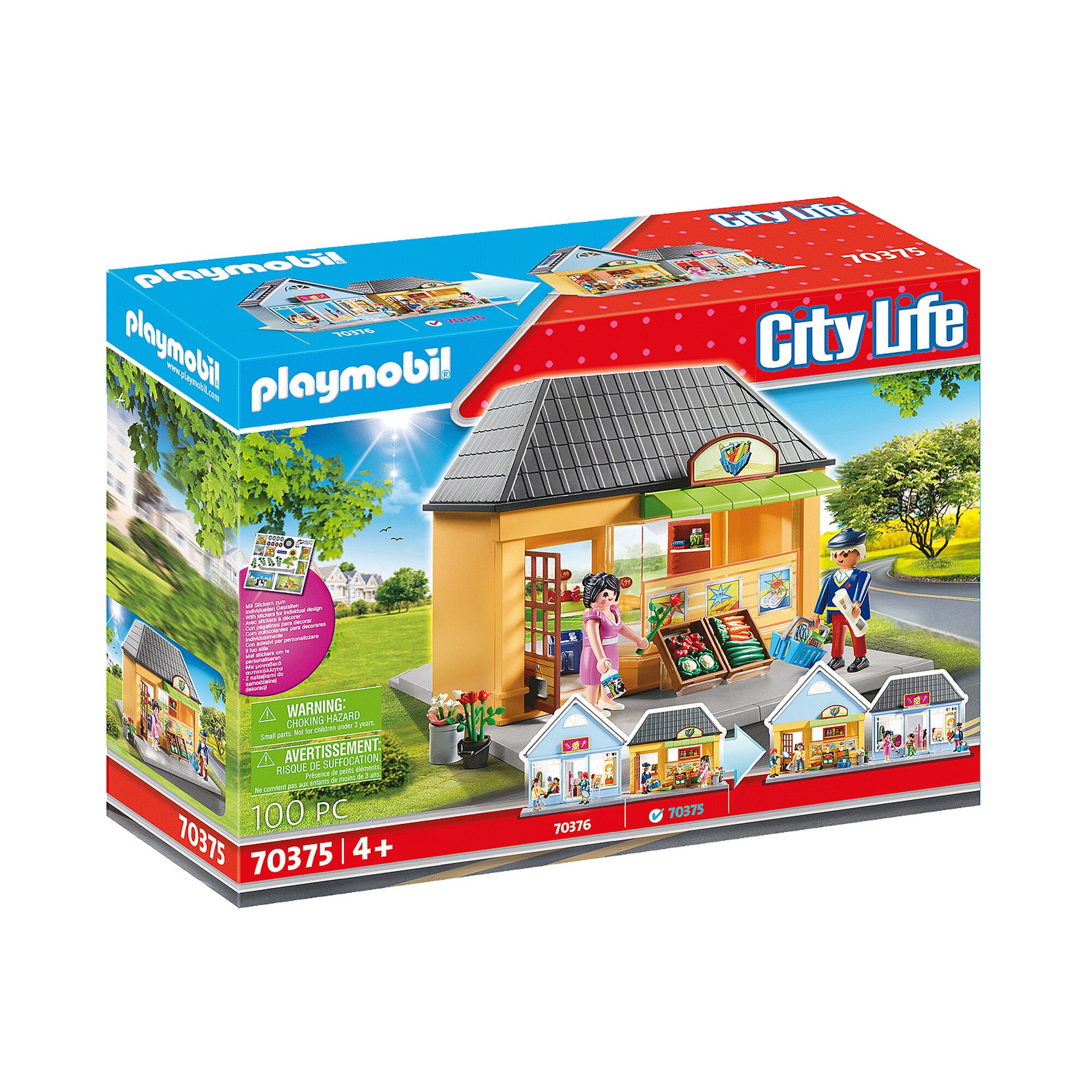 Fotografie Playmobil City Life, My Little Town - Supermarket