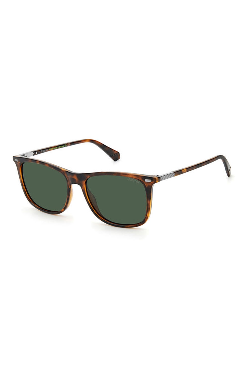 Fotografie Polaroid, Ochelari de soare patrati, Maro tortoise, 55-17-145 Standard