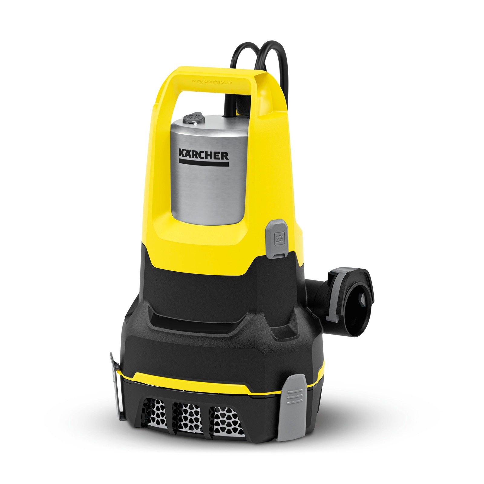 Fotografie Pompa submersibila cu plutitor apa curata Karcher SP 17000 Flat Level Sensor, 550 W, debit maxim 17000 l/h, inaltime de pompare 9 m, adancime de scufundare 7 m, senzor de nivel 1 mm: nivel de comutare continua, include prefiltru