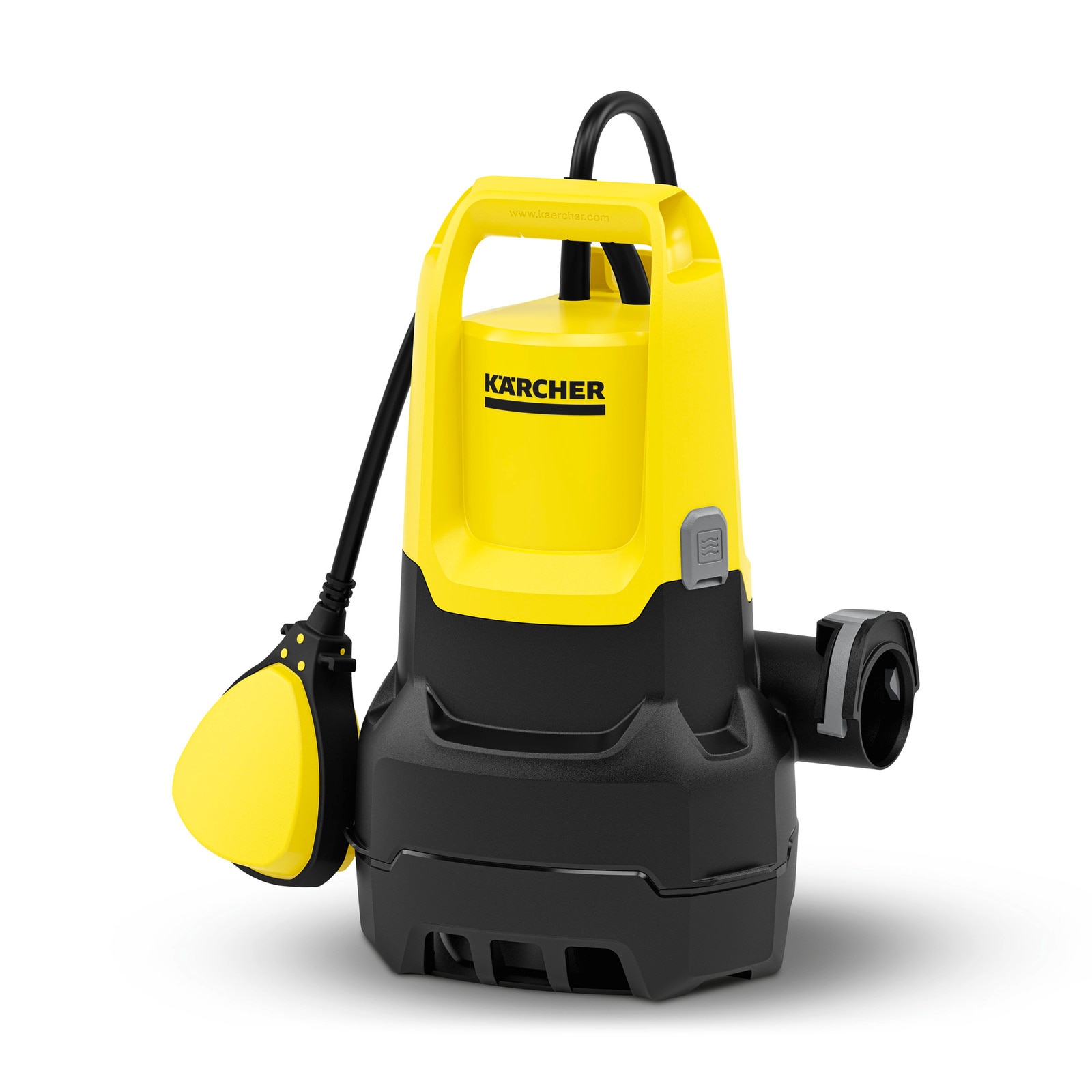 Fotografie Pompa submersibila cu plutitor apa murdara Karcher SP 9500 Dirt, 280 W, debit maxim 9500 l/h, inaltime de pompare 6 m, adancime de scufundare 7 m