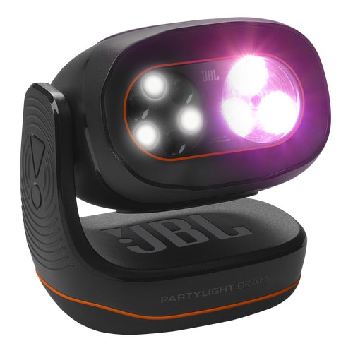 Fotografie Proiector lumini JBL Partylight Beam, LED, RGB, Sincronizare Partybox, Bluetooth, Negru
