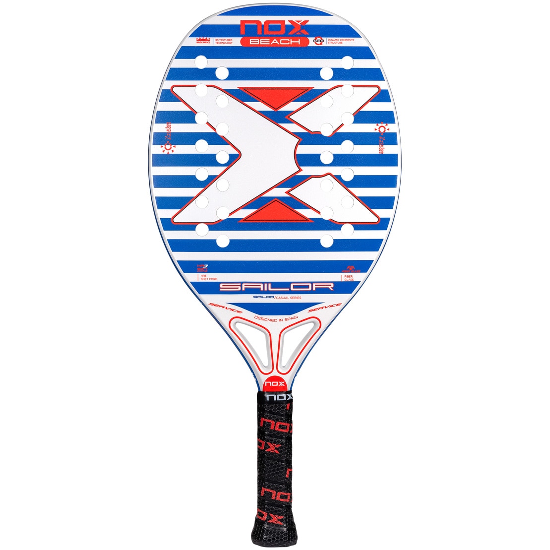 Fotografie Racheta padel Nox Sailor, albastru/alb