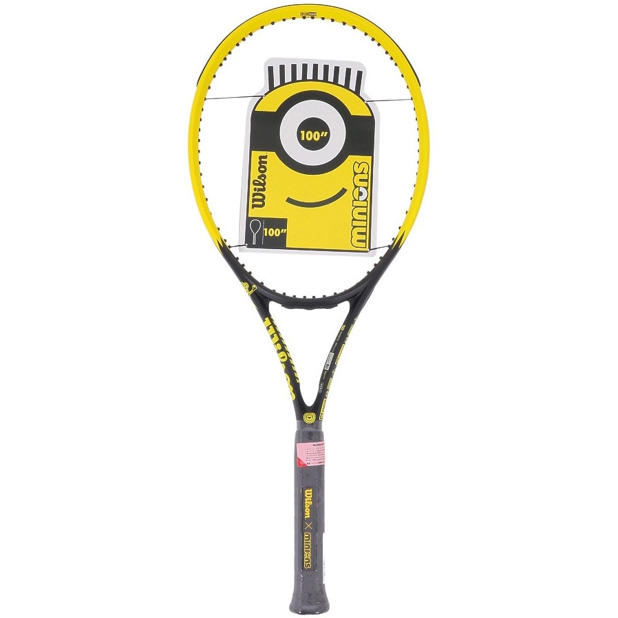 Fotografie Racheta tenis camp Wilson Minions V3 Clash 100L V2.0 FRM, maner 2