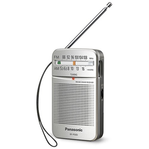 Fotografie Radio portabil, Panasonic, RF-P50DEG, Argintiu