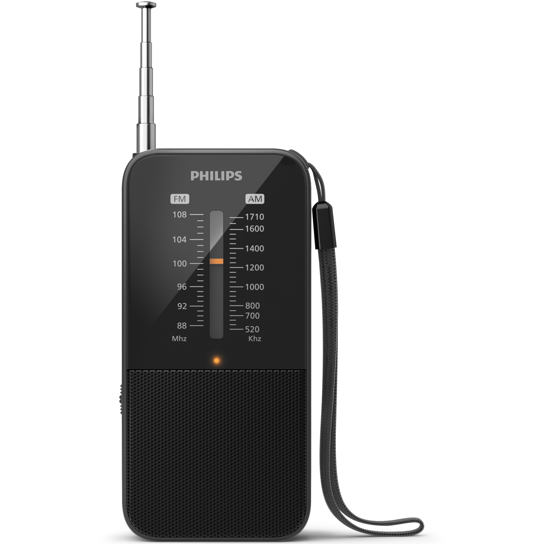 Fotografie Radio portabil PHILIPS TAR1509/12, FM/AM, Negru