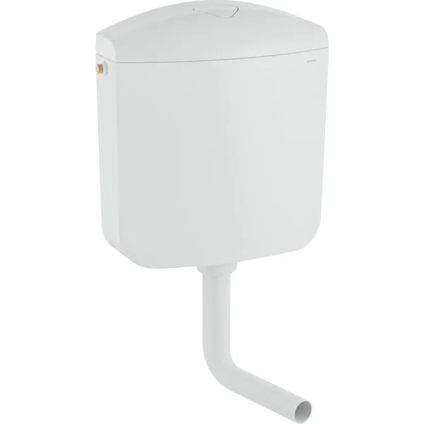 Fotografie Rezervor WC Geberit AP117, montaj semi-inaltime, actionare dubla, 40x44x14 cm, alb