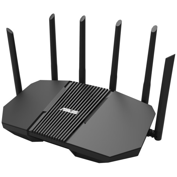 Fotografie Router Gaming Wireless Asus RT-BE90U, BE9400, Tri-Band, Quad-Core 1.5GHz CPU, WiFi7, 320MHz channels, Quad 2.5G ports, Smart Home Master