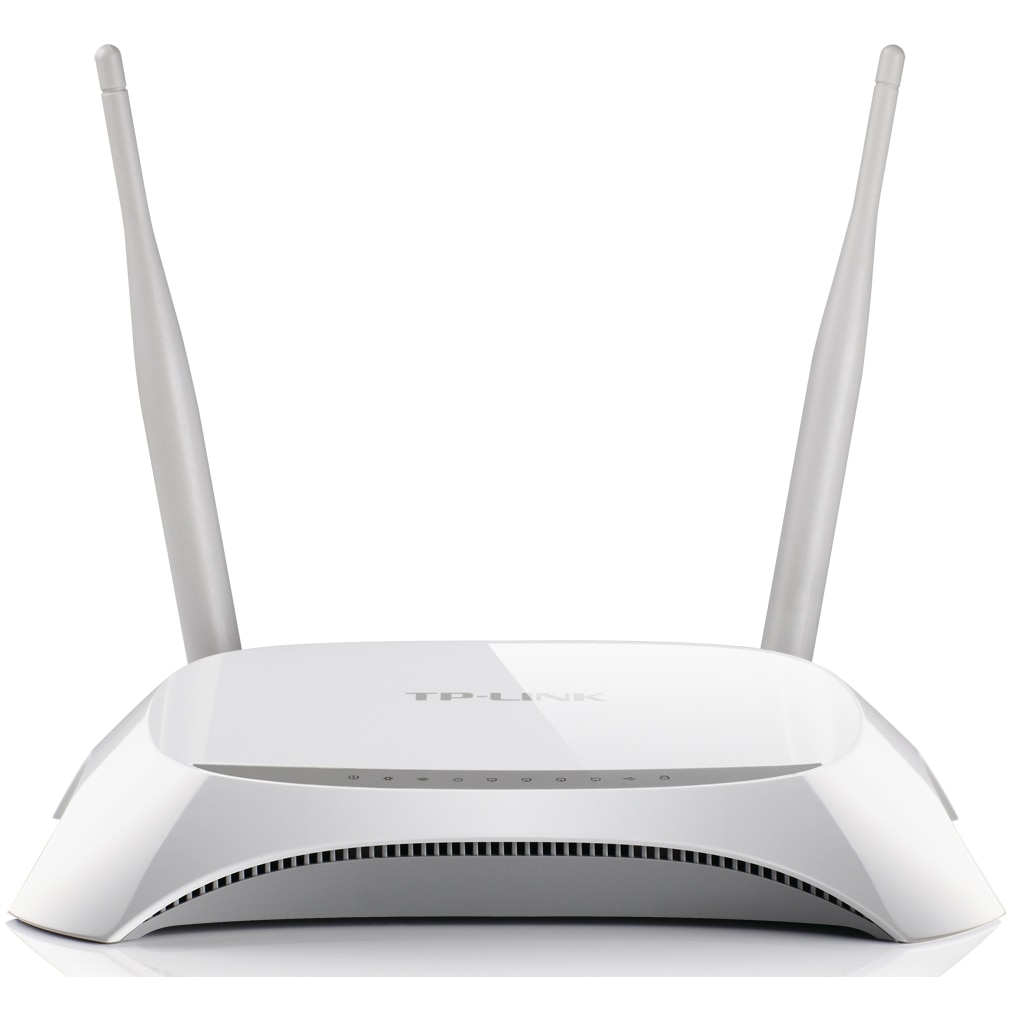 Fotografie Router wireless N300 TP-Link TL-MR3420, 3G/4G, Internet backup