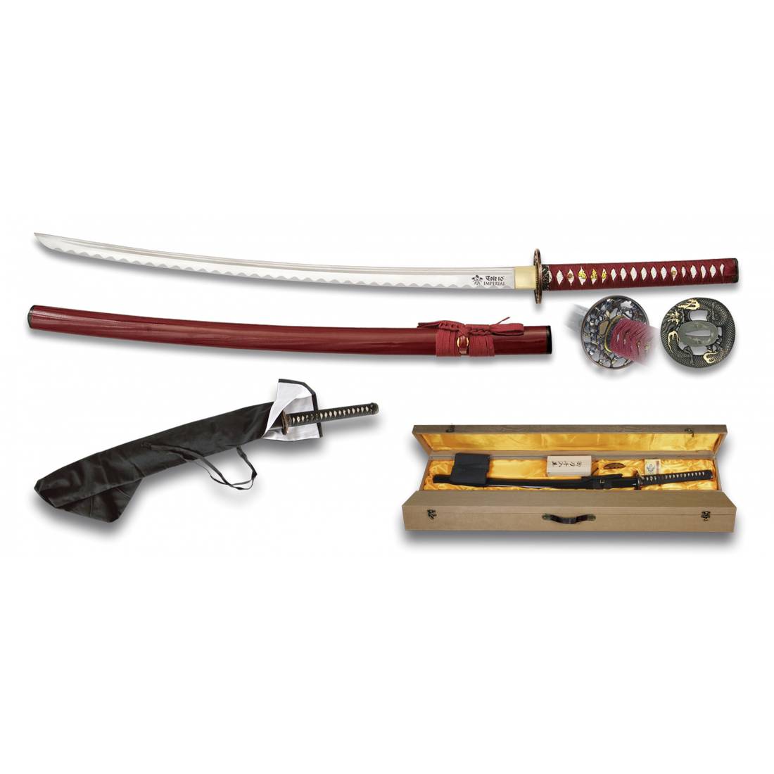 Fotografie Sabie katana Albainox carbon calit 72.5 31586