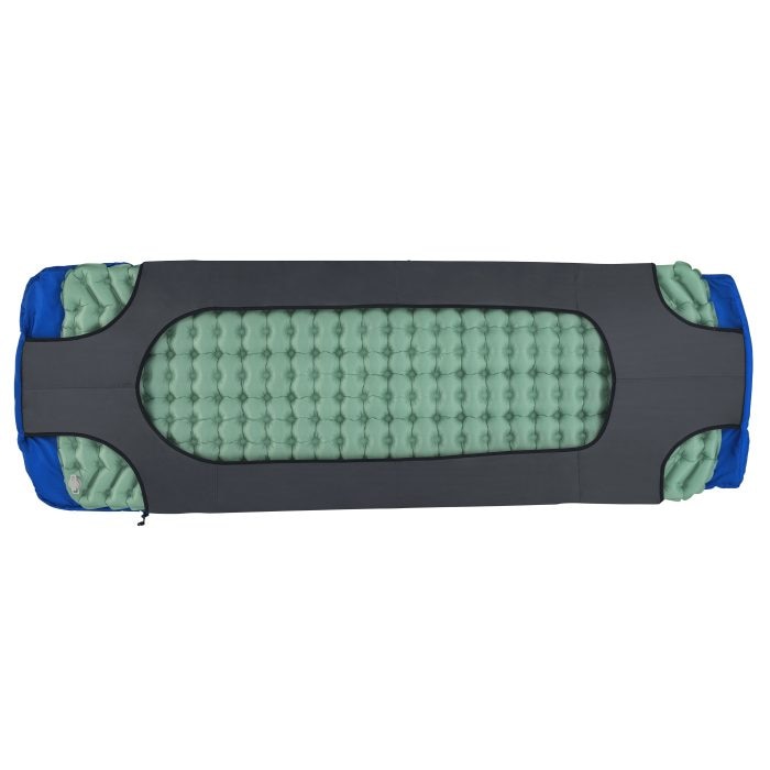 Fotografie Sac de dormit si saltea 2in1 Bestway WanderLite, 203 x 75 x 9 cm, albastru