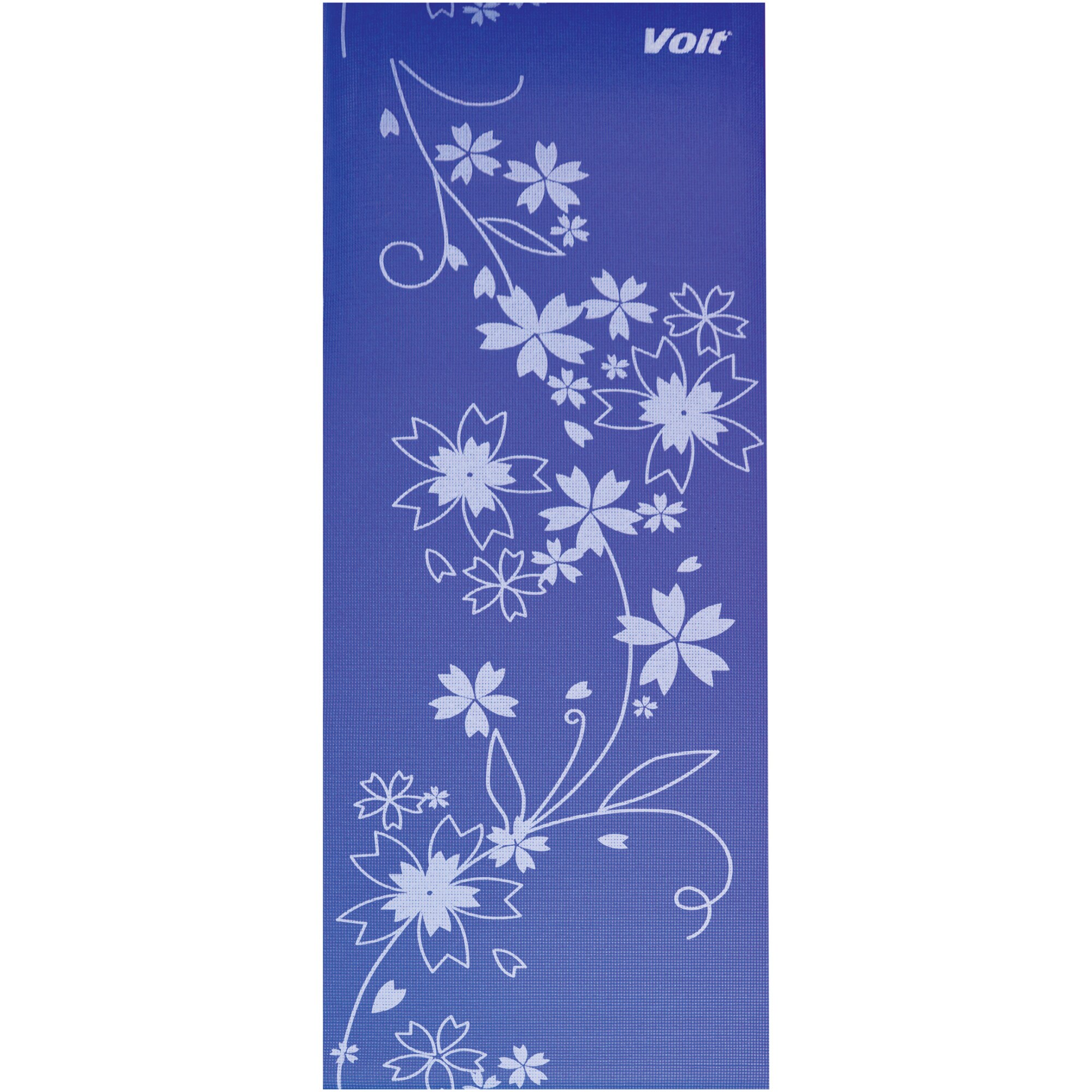 Fotografie Saltea yoga Voit Floral tribe, dimensiune 173 x 61 cm, 0.6 cm grosime, culoare light blue