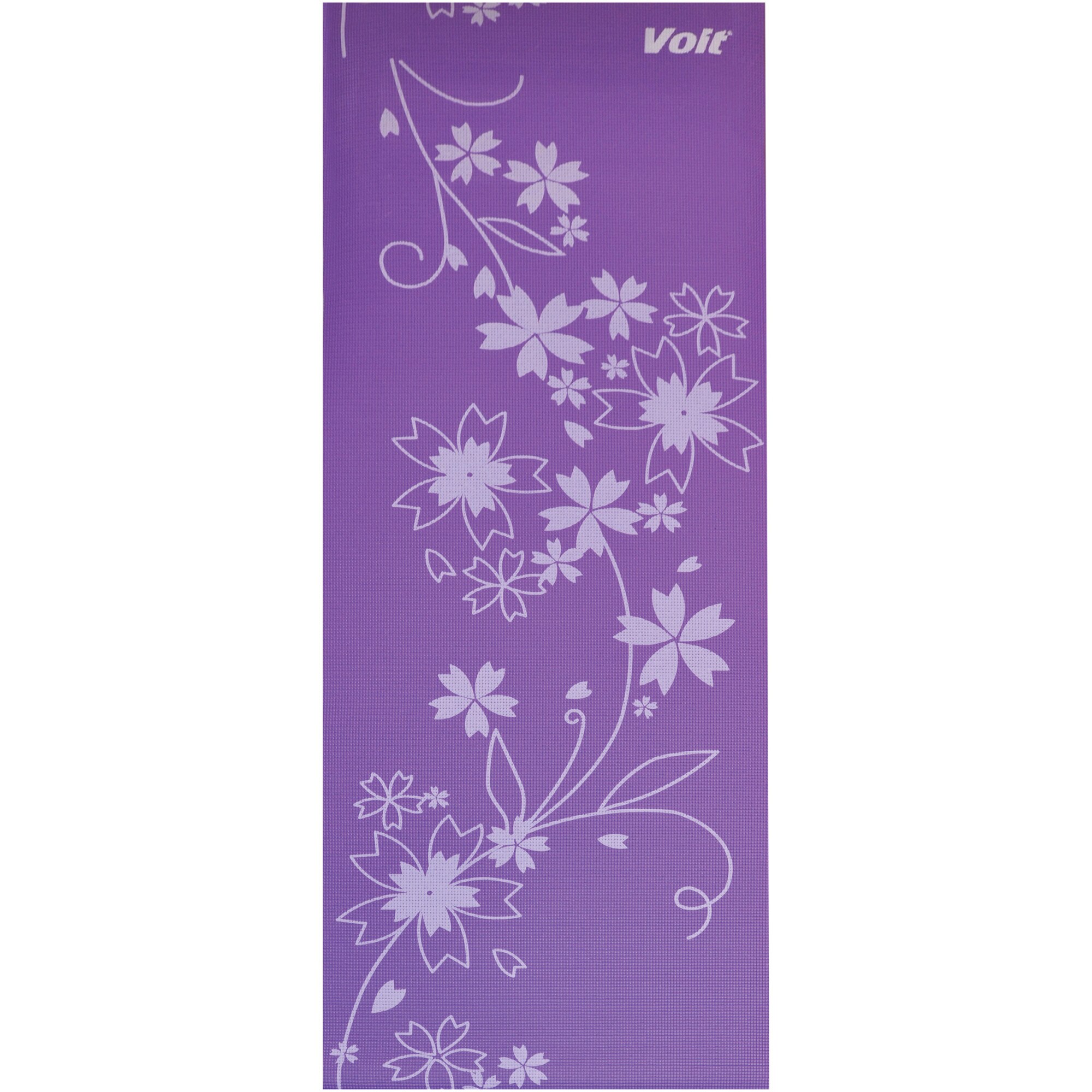 Fotografie Saltea yoga Voit Floral tribe, dimensiune 173 x 61 cm, 0.6 cm grosime, culoare paradise purple