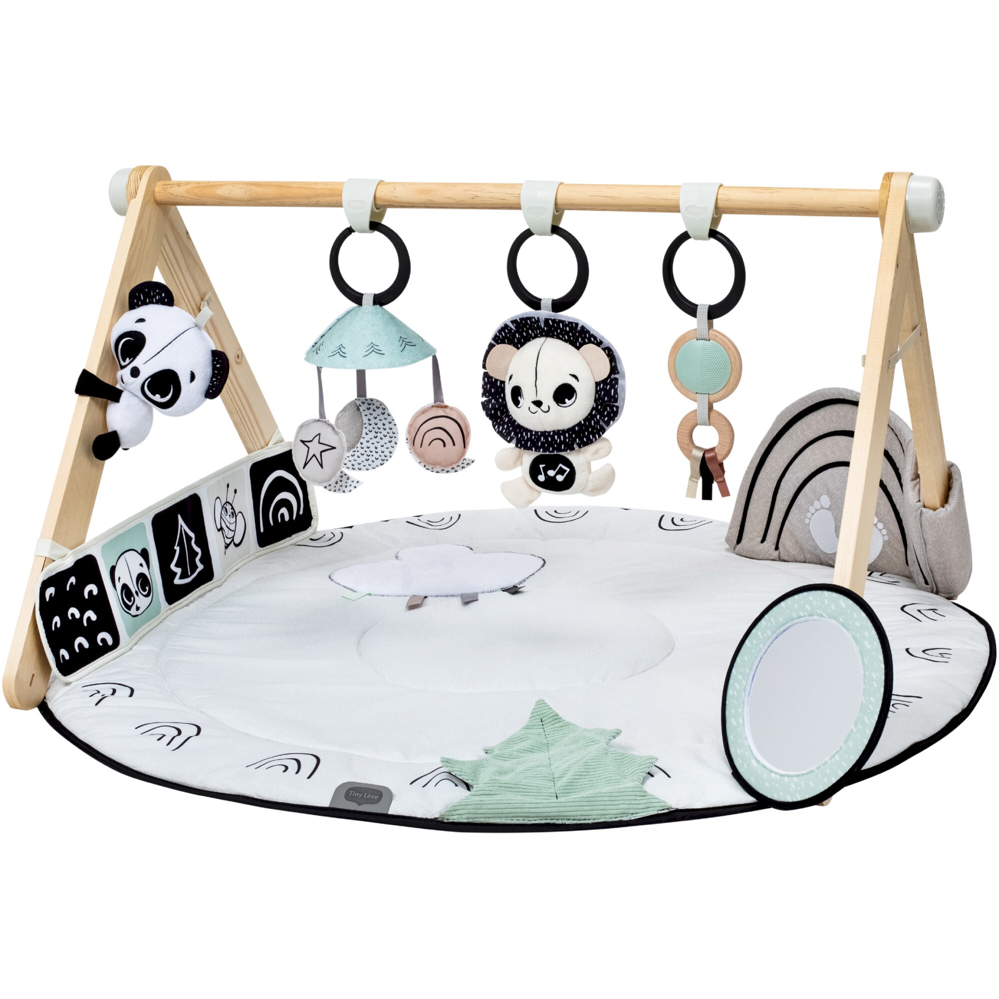 Fotografie Salteluta cu activitati Tiny Love - Black & White Décor