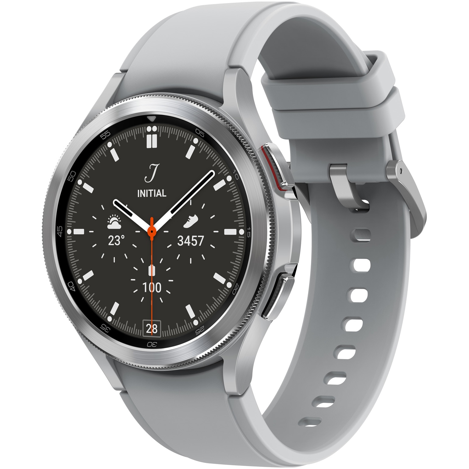 Fotografie Samsung Galaxy Watch4, 46mm, BT, Classic, SILVER