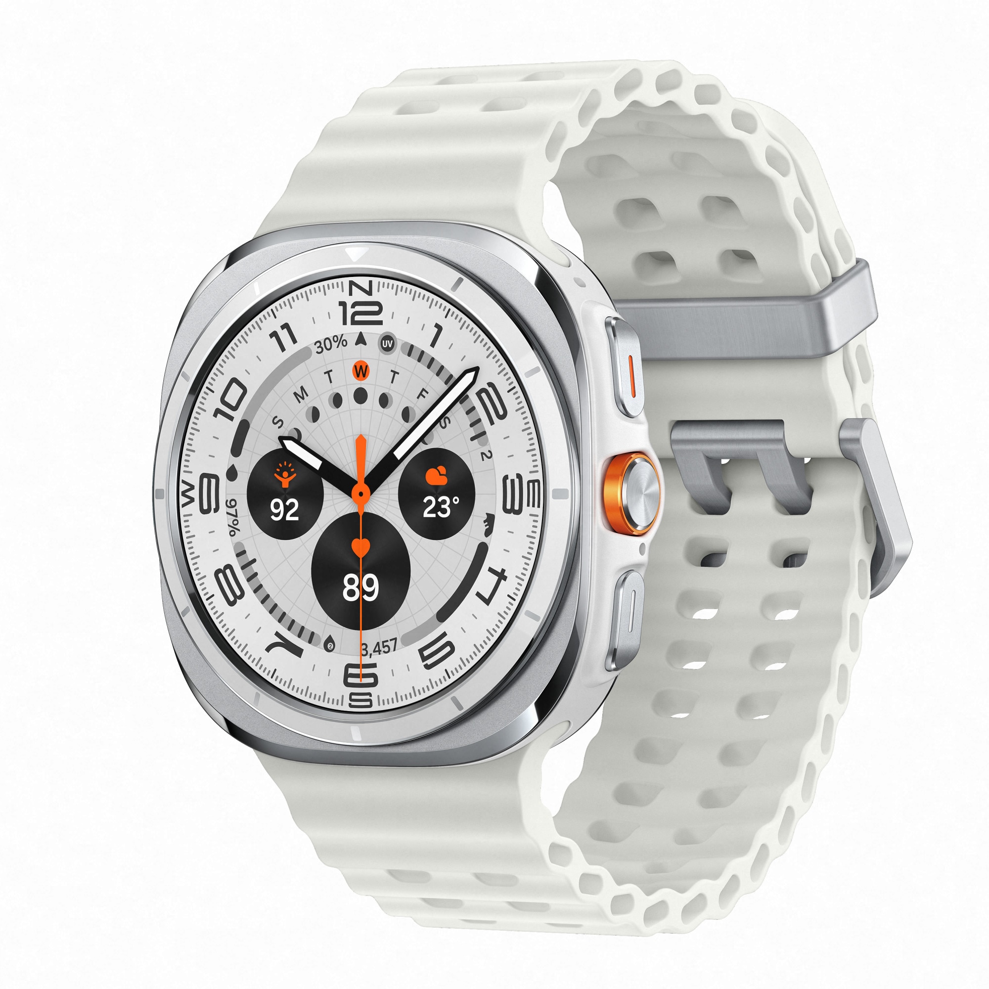 Fotografie Samsung Galaxy Watch Ultra, 47mm, LTE, Titanium White