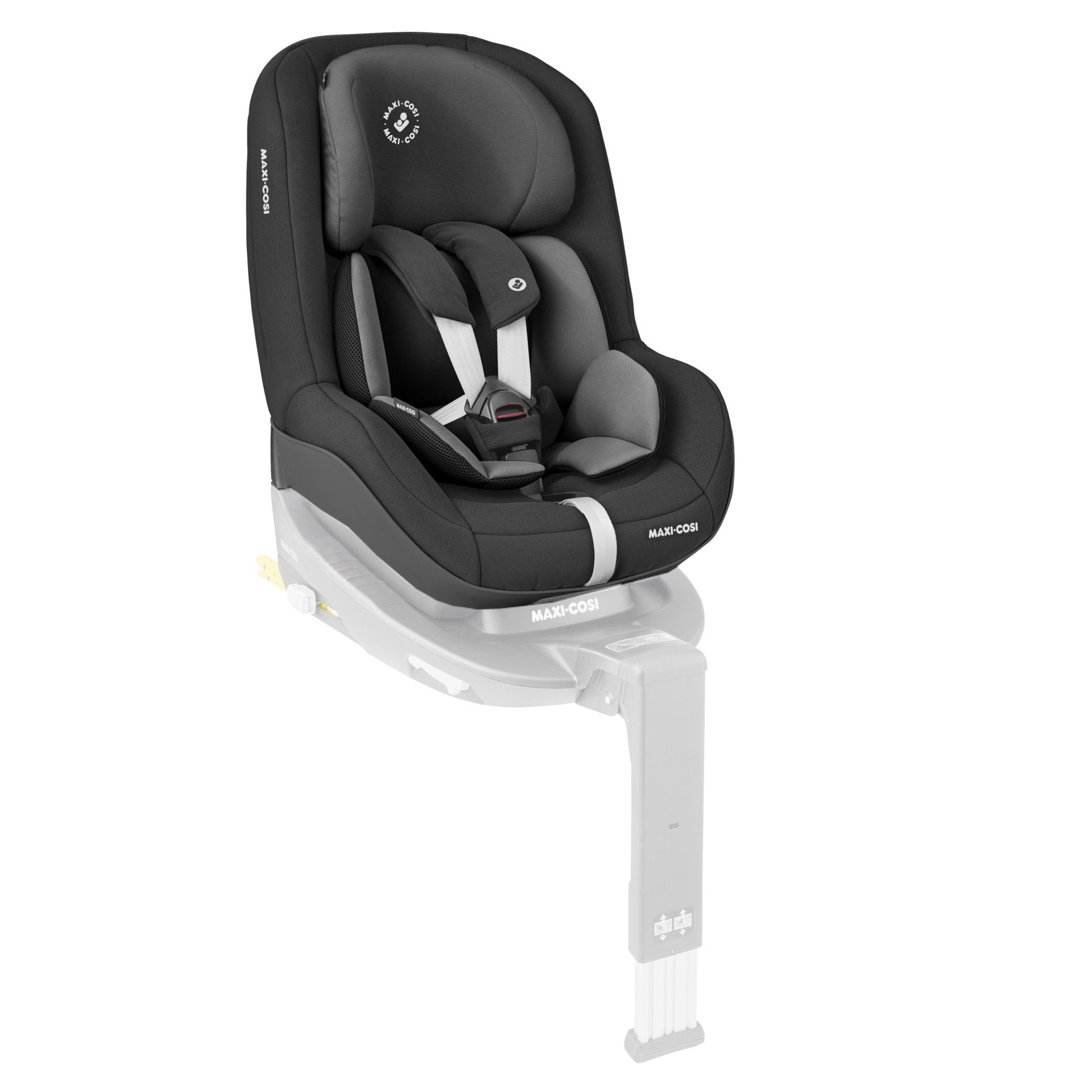 Fotografie Scaun auto pentru copii Maxi-Cosi Pearl Pro2 I-Size Authentic Black, 67-105 cm, Negru