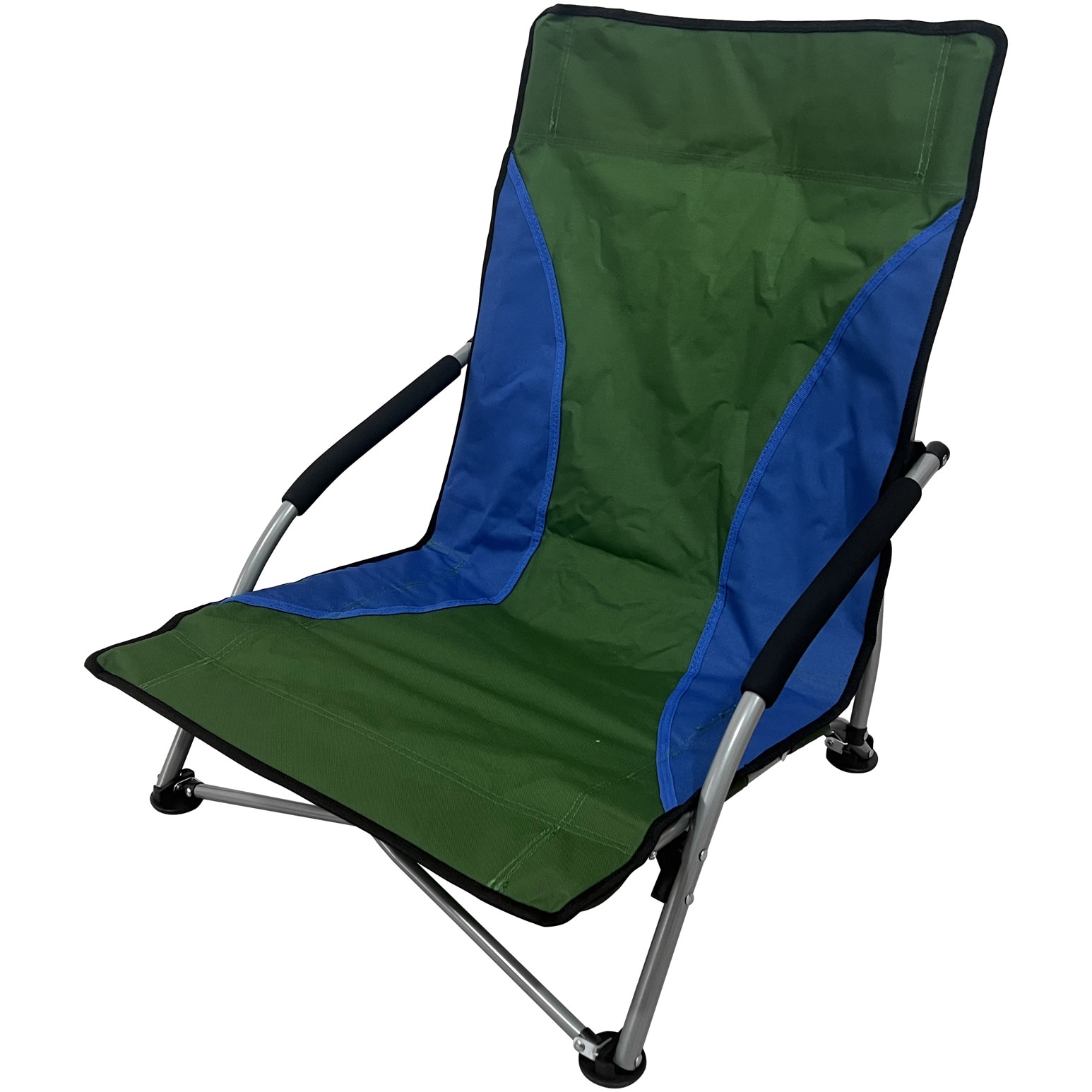 Fotografie Scaun camping pliabil Kring, otel, 55x65x67 cm, forest green