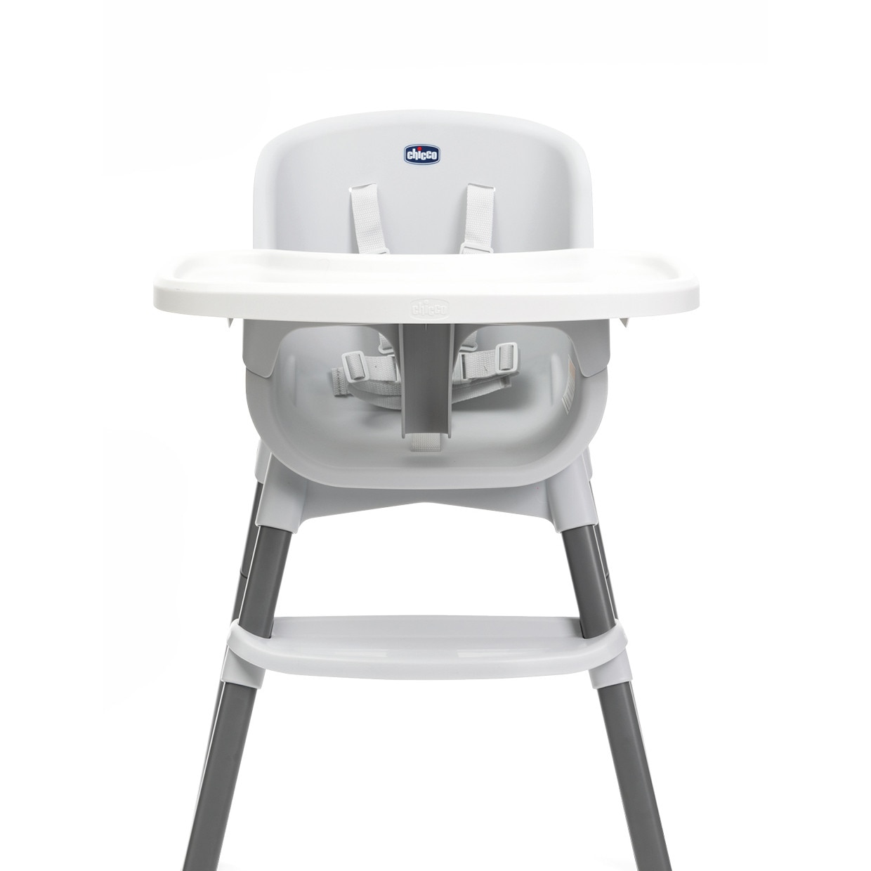 Fotografie Scaun de masa evolutiv 3 in 1 Chicco Polly Zest, moon grey, 6 luni+