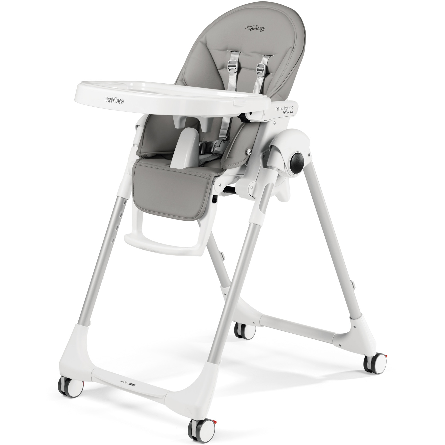 Fotografie Scaun de masa Peg Perego Prima Pappa Zero Follow Me, Gri
