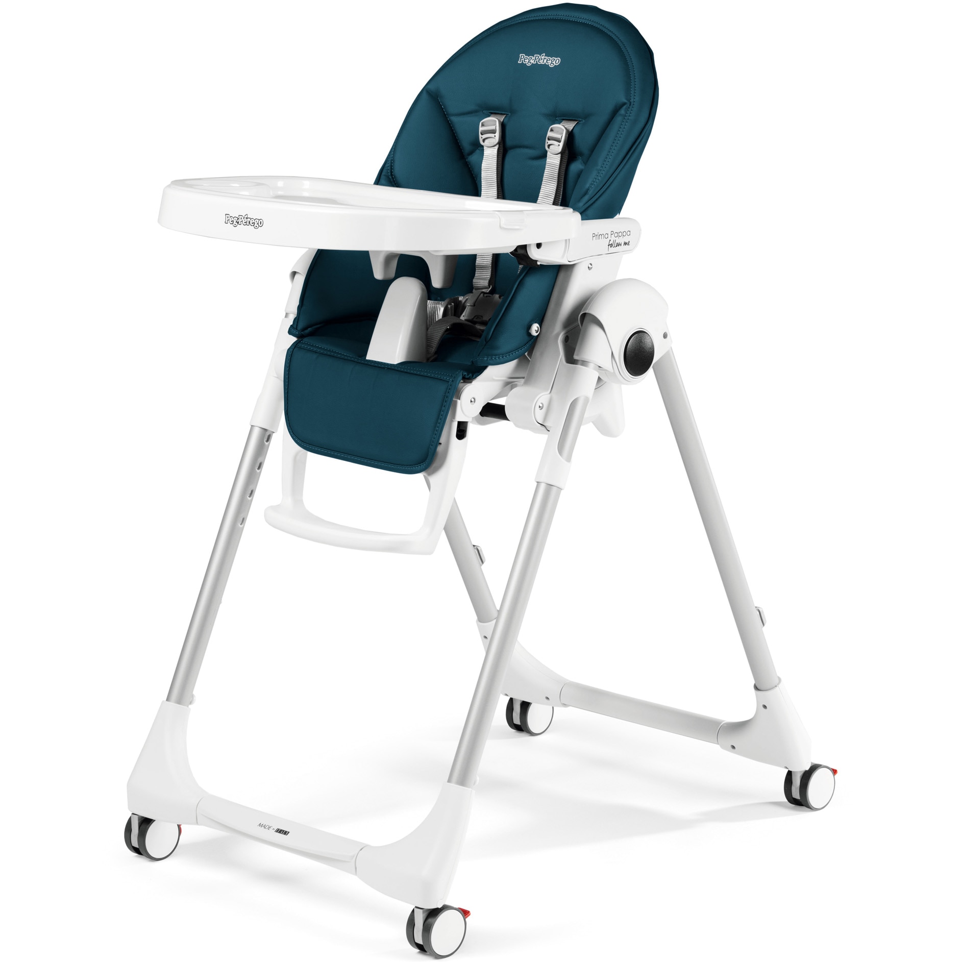 Fotografie Scaun de masa Peg Perego Prima Pappa Zero Follow Me, Turcoaz