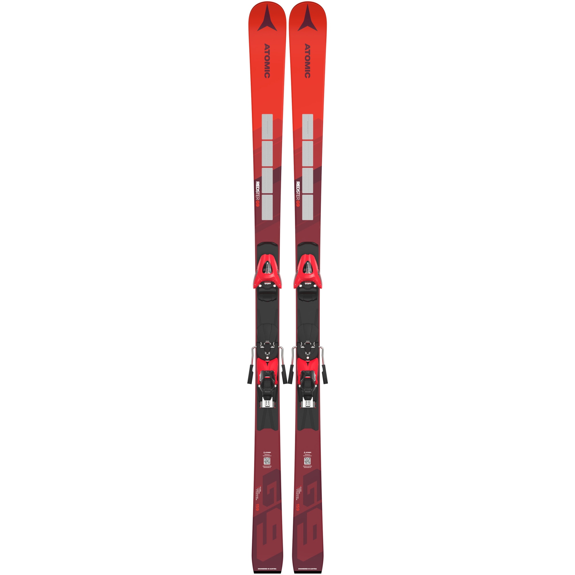Fotografie Schiuri Atomic NYI Redster G9 FIS cu legaturi 7C pentru copii, 152cm, rosu