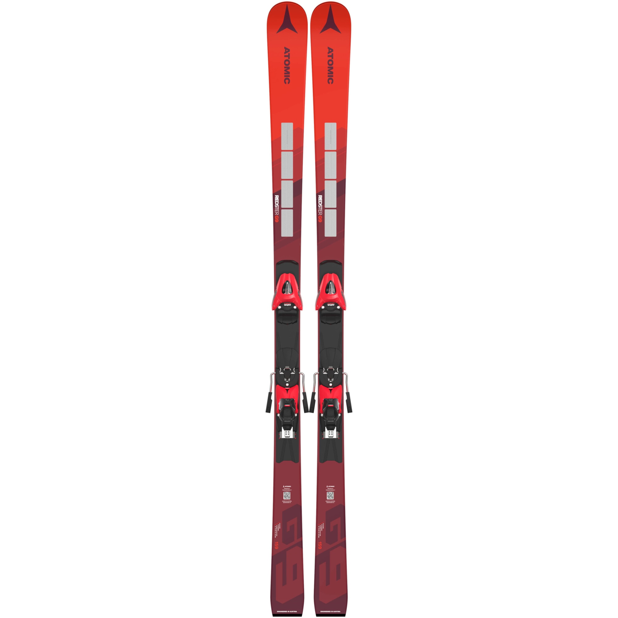 Fotografie Schiuri Atomic NYI Redster G9 FIS cu legaturi 7C pentru copii, 159cm, rosu