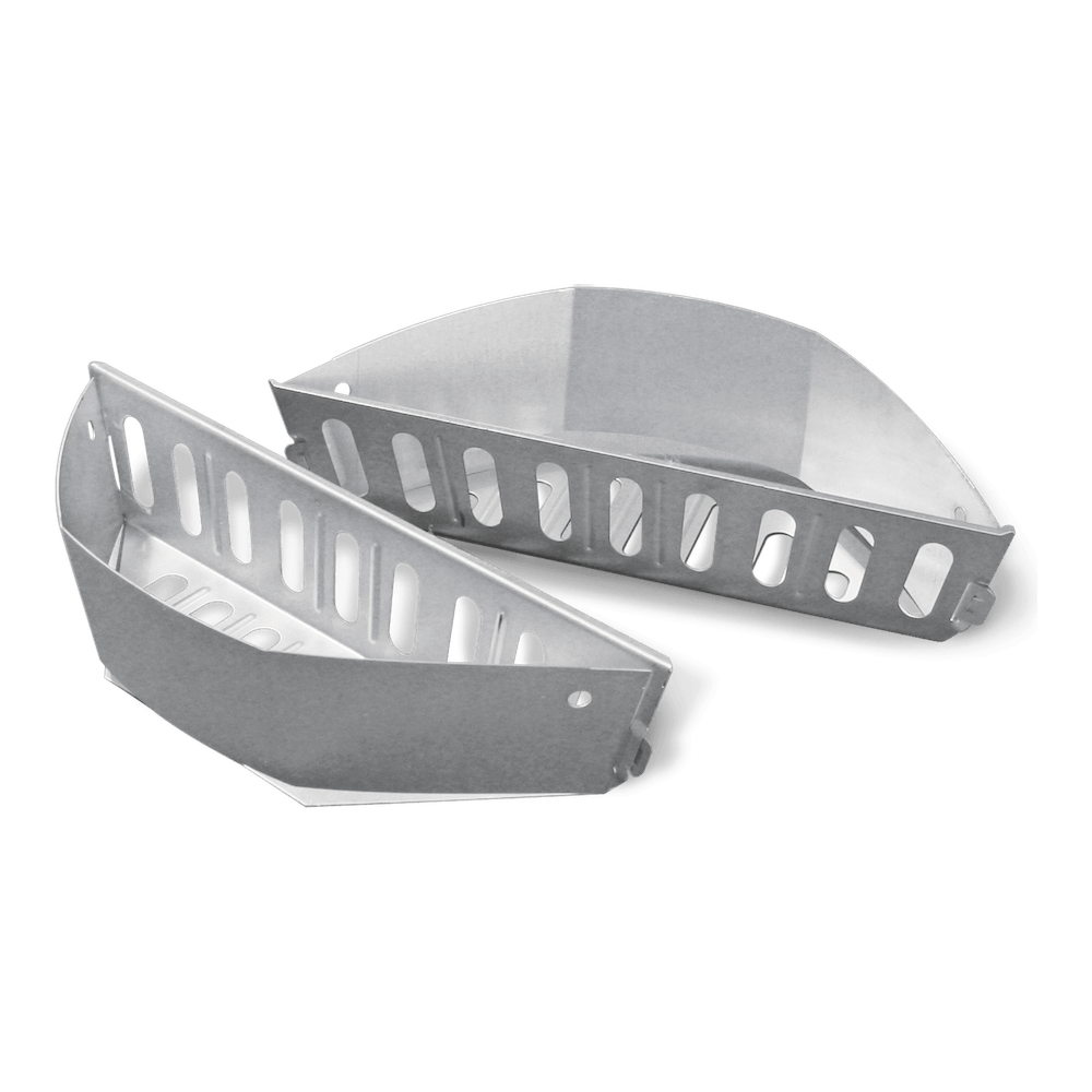 Fotografie Set 2 cosuri pentru carbuni Weber, 36x9.1x7.9 cm, inox