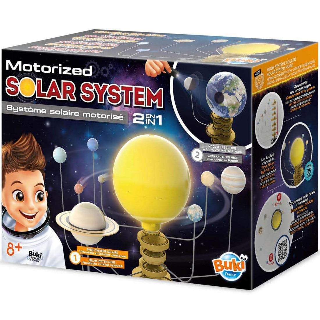 Fotografie Set de joaca Buki - Sistem solar motorizat