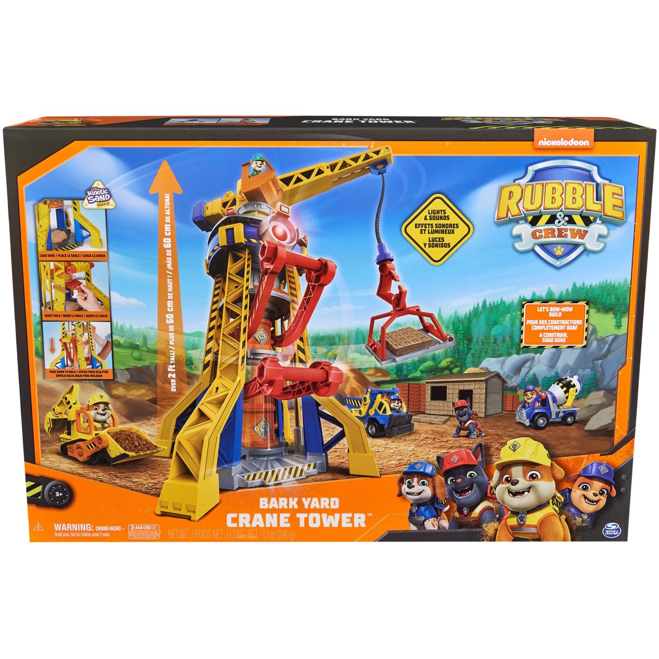 Fotografie Set de joaca Paw Patrol - Rubble and Crew, Turnul Macara