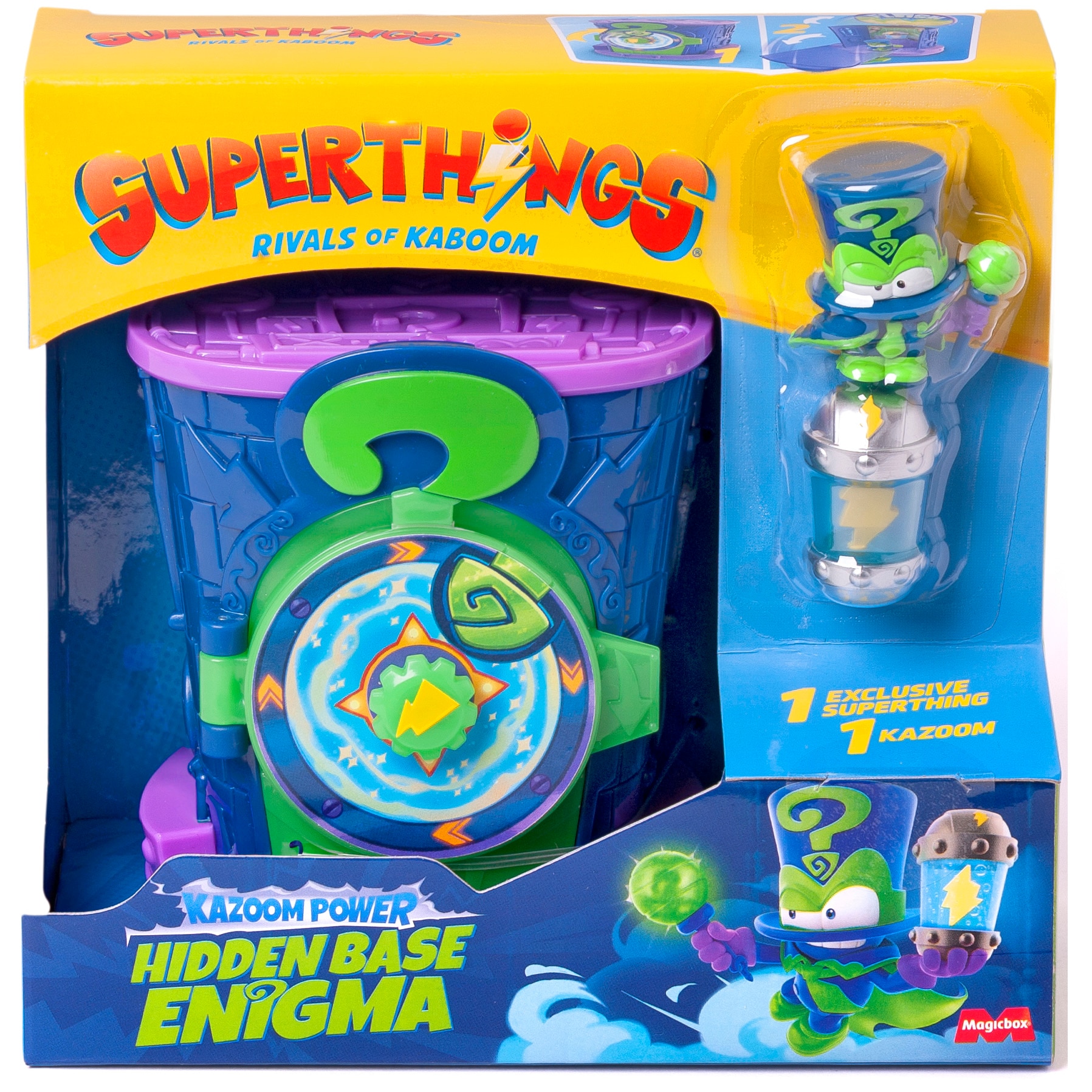 Fotografie Set de joaca SuperThings - Baza ascunsa, Enigma