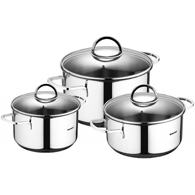 Fotografie Set de oale Bergner Classic, 6 piese, inox