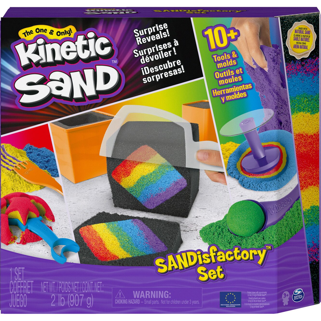 Fotografie Set Kinetic Sand - Sandisfactory,907 g