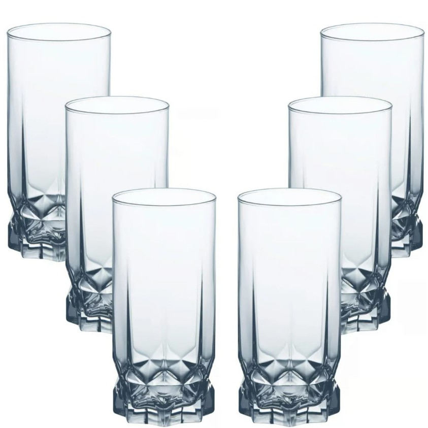Fotografie Set pahare long drink Ambition Diamond, 6 piese, 325 ml, sticla