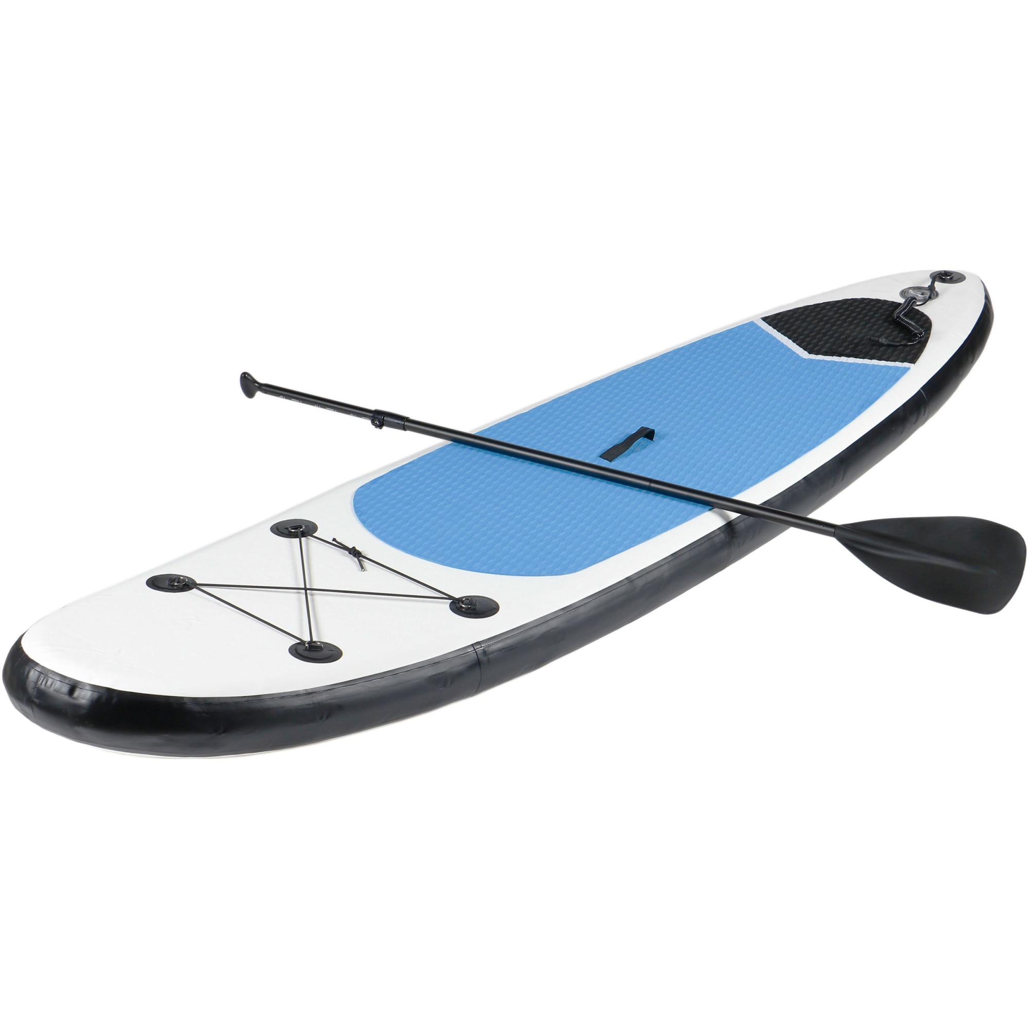 Fotografie Set placa gonflabila Stand Up PaddleBoard Dynamic SUP, camera dubla, 320*80*15 cm, cu pompa si sac pentru transport incluse