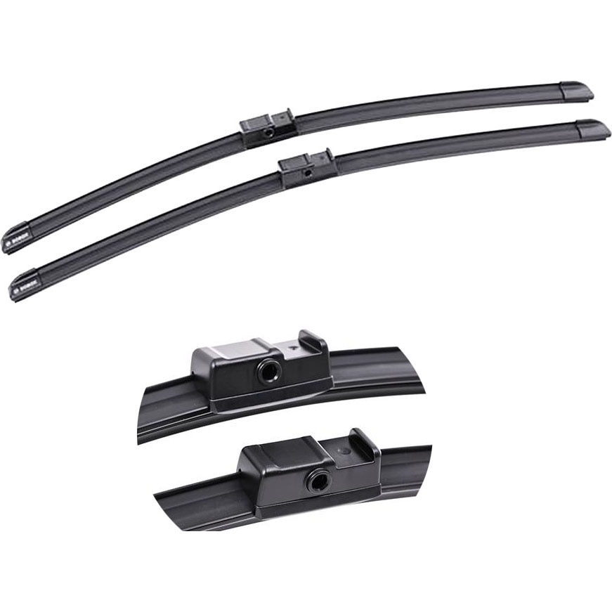 Fotografie Set stergatoare Bosch AeroTwin 600/600 mm (60/60 cm), pentru VW Transporter T5 si Mercedes-Benz C-Class (2007–2014) / E-Class (2011–2016)