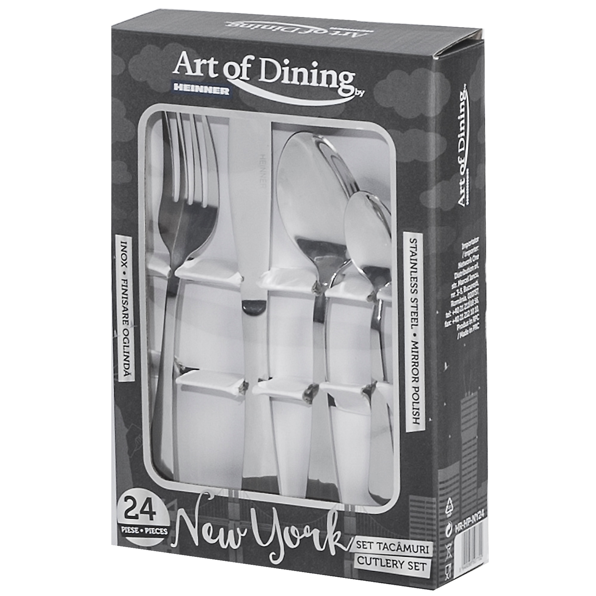 Fotografie Set tacamuri 24 piese Art of Dining Heinner New York