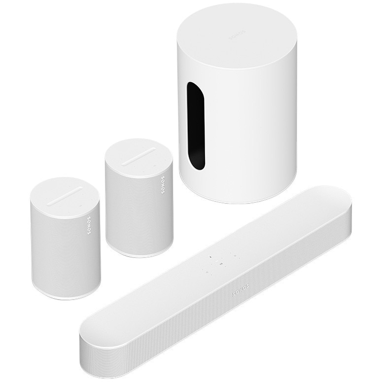 Fotografie Sistem Home Cinema Sonos, 7.1.4, Dolby Atmos, WiFi, Asistent Vocal, Alb