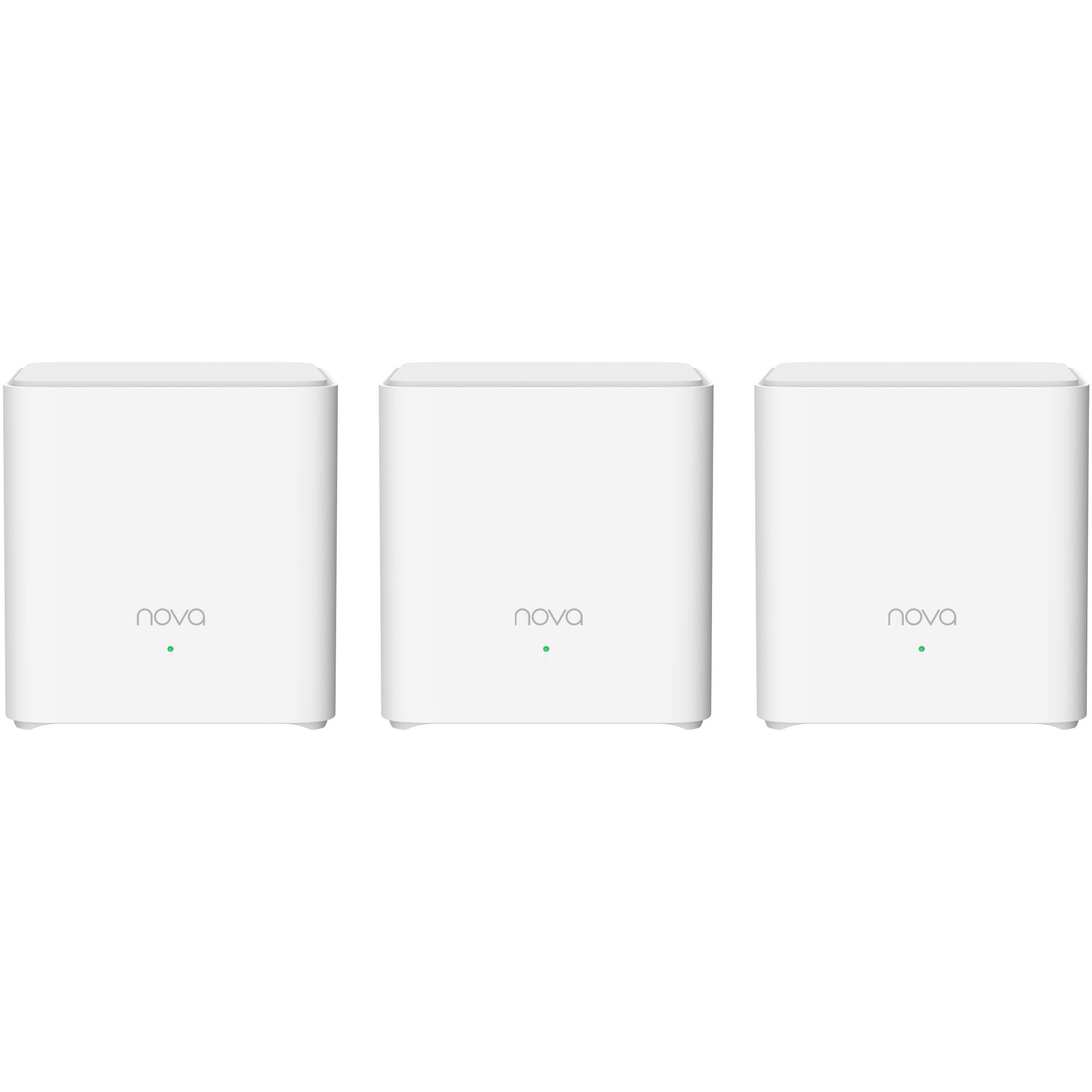 Fotografie Sistem mesh TENDA EX3(3-pack), AX1500, IPTV, IPv6, OFDMA, MU-MIMO, Beamforming, WPA3, WPS Fast Connection, TR069, Amazon Alexa, Control Parental, Tenda App