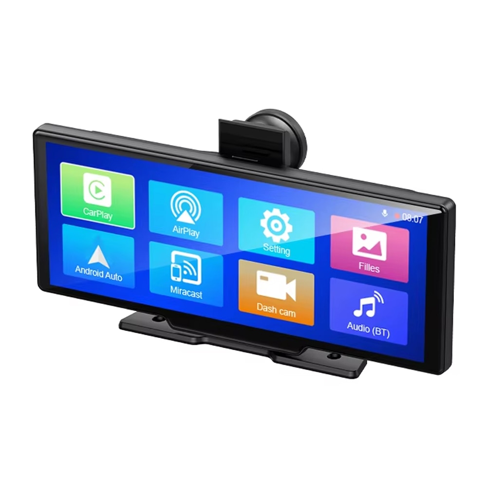 Fotografie Sistem multimedia pentru masina, de 10.26 inchi, Bluetooth, FM, camere video fata-spate, Wireless Apple Carplay si Android Auto incorporate