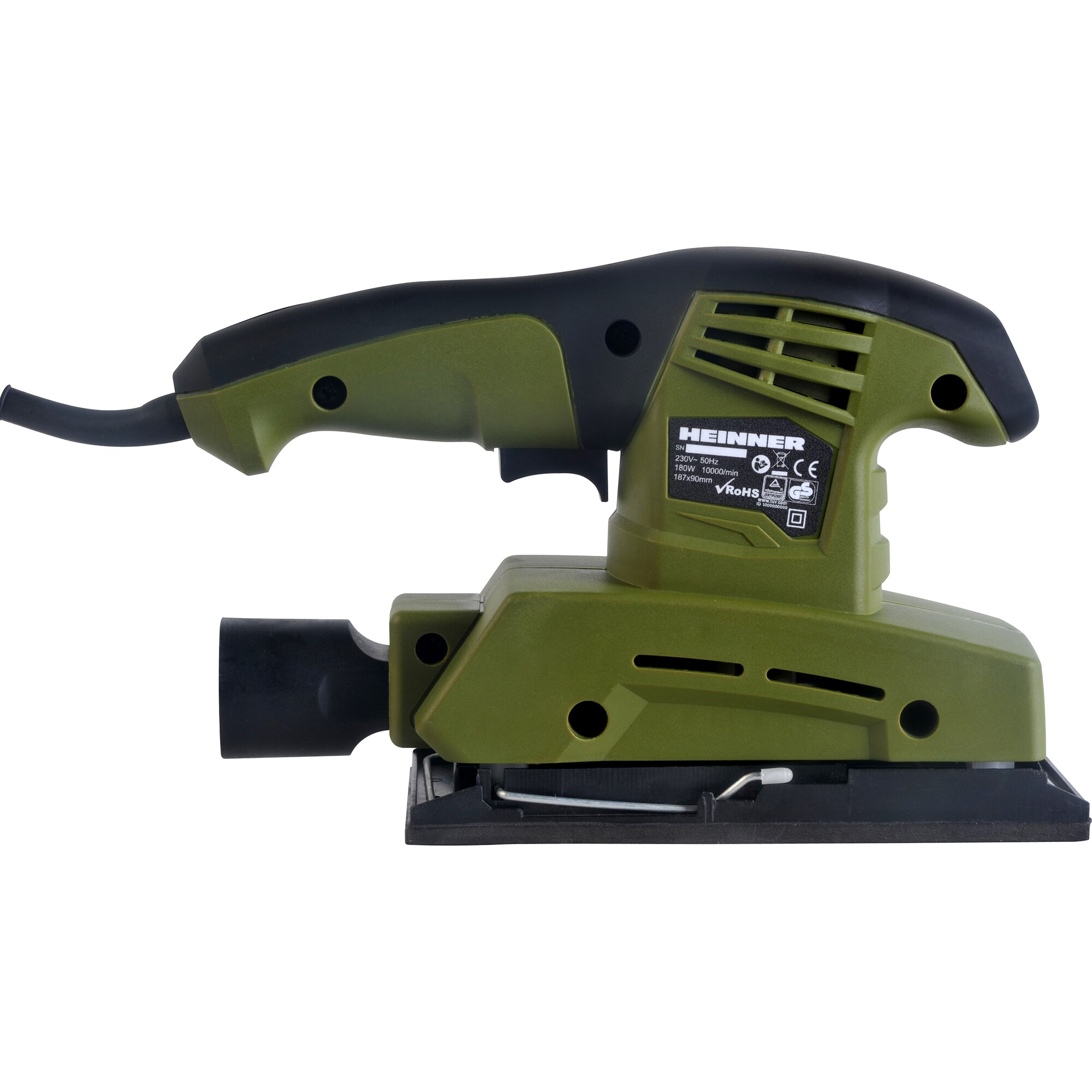 Fotografie Slefuitor Cu Vibratii Heinner Asv001, 180W, 10000 rpm, 187 mm