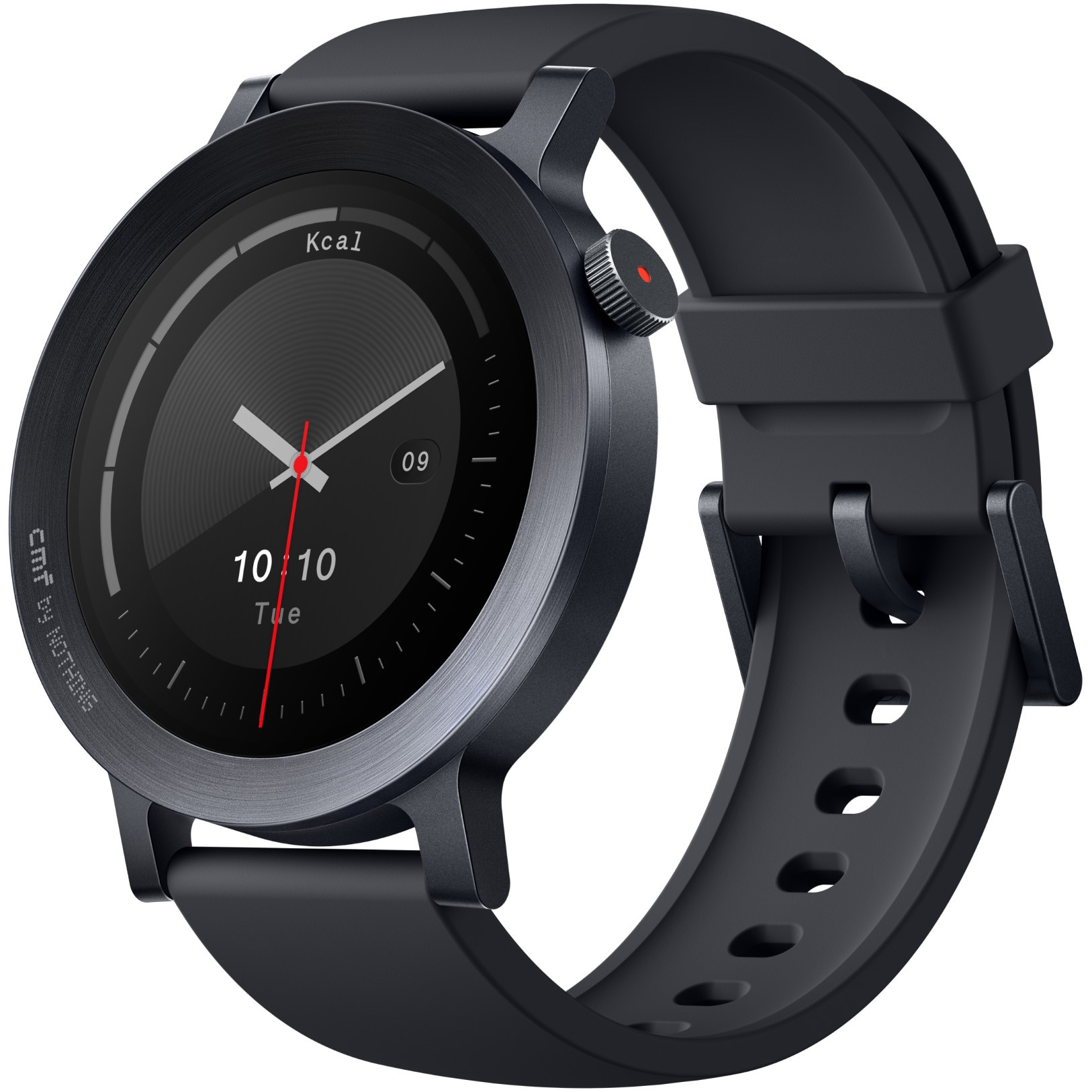 Fotografie Smartwatch CMF Watch 3 Pro by Nothing, fitness, 131 sporturi, GPS, baterie max.13 zile, monitorizare somn, SpO2, ritm cardiac, apeluri, notificari, control camera, Dark Grey