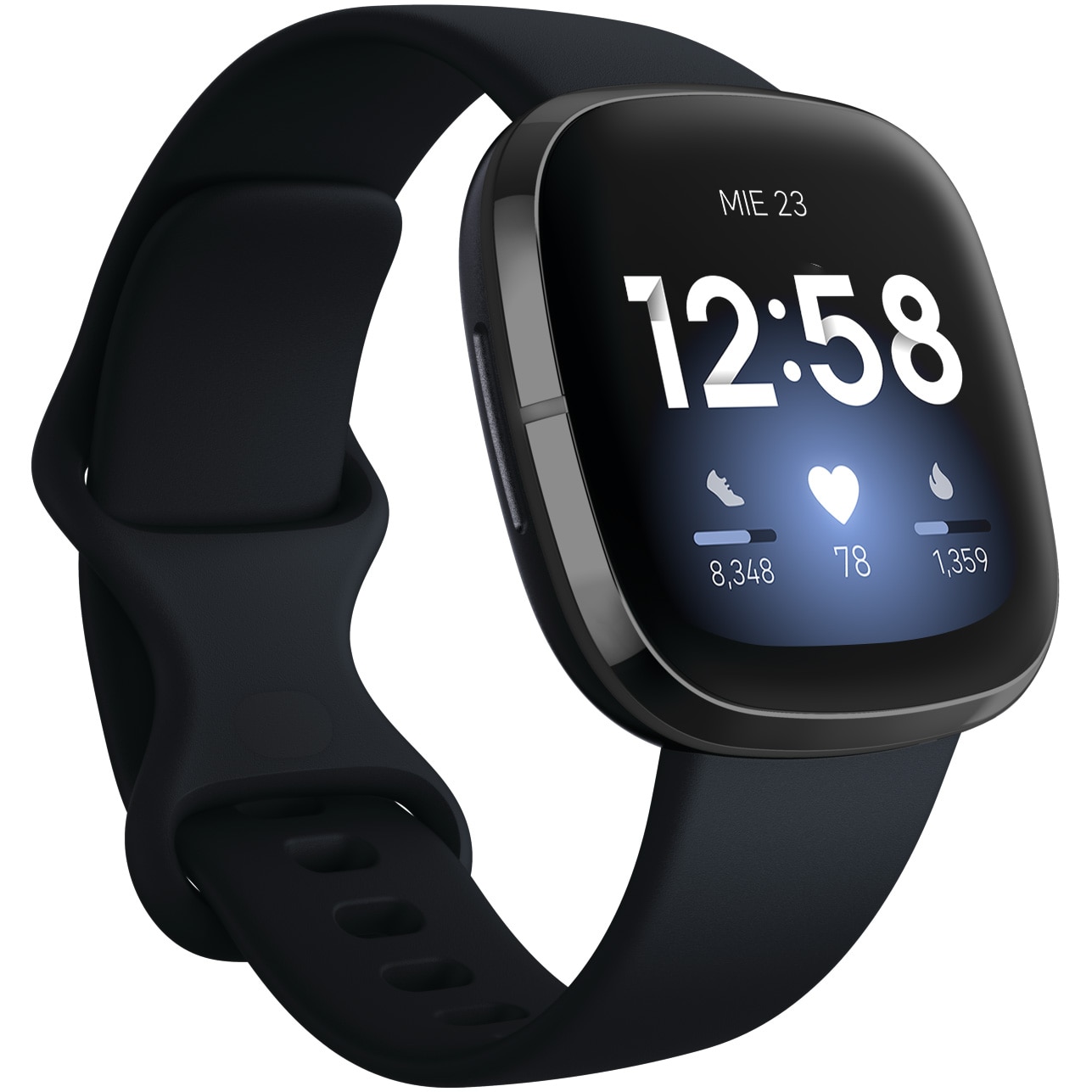 Fotografie Smartwatch Fitbit Sense, Carbon Graphite