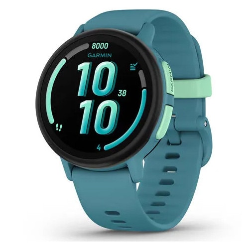 Fotografie Smartwatch Garmin Bounce 2, 41mm, AMOLED, LTE, GPS, Wi-Fi, Android/iOS, silicon, Turquoise