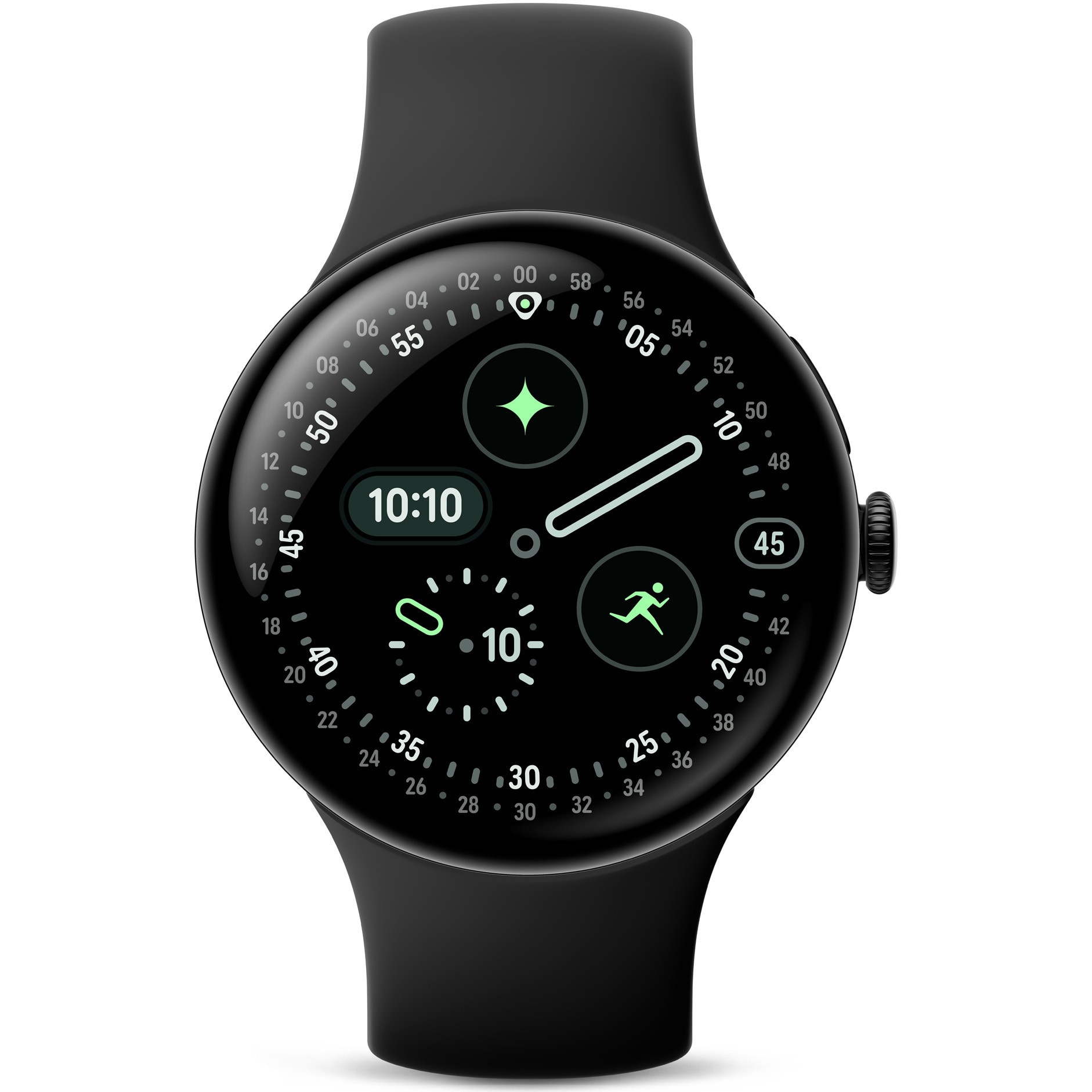 Fotografie Smartwatch Google Pixel Watch 4, 45mm, Black/Obsidian